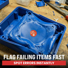 Load image into Gallery viewer, Bulk Case of 500 Sets - 500pcs QC No Pass Stickers for Quality Control, 0.5" Inspection Fail Stickers for Quality Control