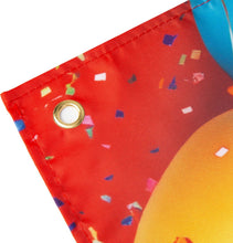 Load image into Gallery viewer, Bulk Case of 100 Signs - Grand Opening Banner, 3' x 8' Now Open Sign for Business, Shop, Polyester Banner with Grommets, Rope Included for Easy Installation