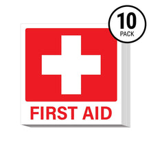 Load image into Gallery viewer, First Aid Stickers (Pack of 10)