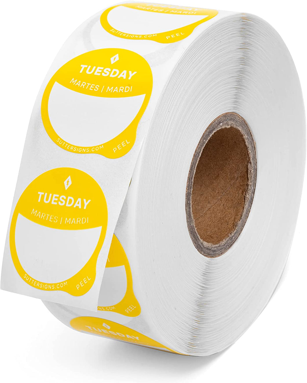 Daily Food Rotation Labels Removable 1