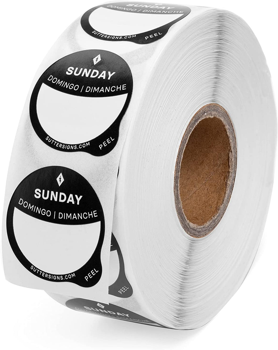 Daily Food Rotation Labels Removable 1