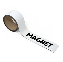 Load image into Gallery viewer, Dry Erase Magnet Roll 2-inch Wide by 10-feet Long