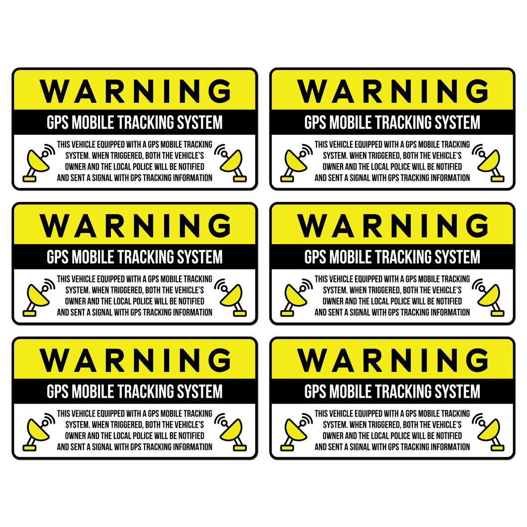 Anti Car Theft MINI GPS Sticker Anti Theft Vehicle Security Warning Alarm Safety Window Decal E Car Break In Deterrent - Foto 7