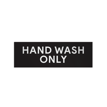 Load image into Gallery viewer, Hand Wash Only Sticker Signs (Pack of 2)
