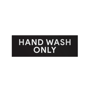 Hand Wash Only Sticker Signs (Pack of 2)